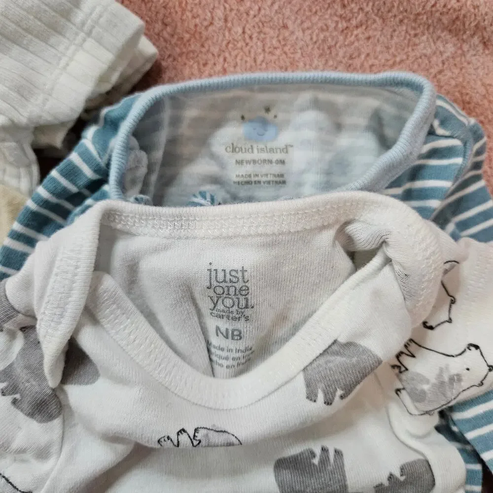 Baby Newborn Infant Clothing Bundle Mixed Assorted Pieces